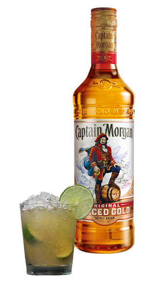 Captain Morgan Spiced Gold Caipirinha
