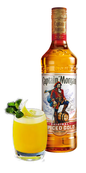 Captain Morgan Spiced Gold Tumeric Sour