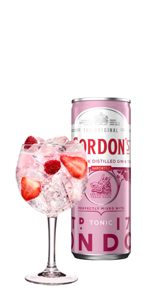 Premix Gordon’s Pink Tonic
