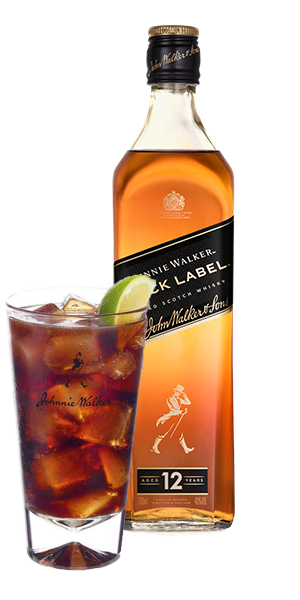Johnnie Walker Black Label & Lime