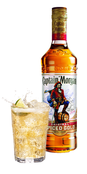 Captain Morgan Spiced Gold & Lemonade
