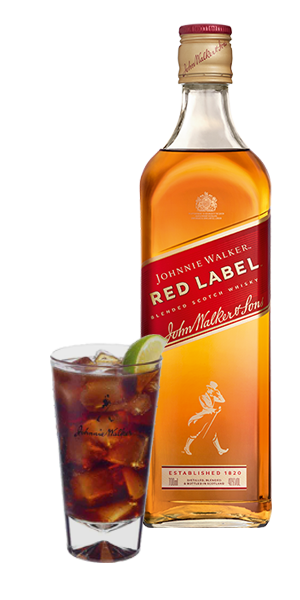Johnnie Walker Red Label & Cola