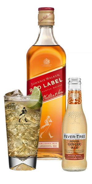 Johnnie Walker Red Label Ginger Ale