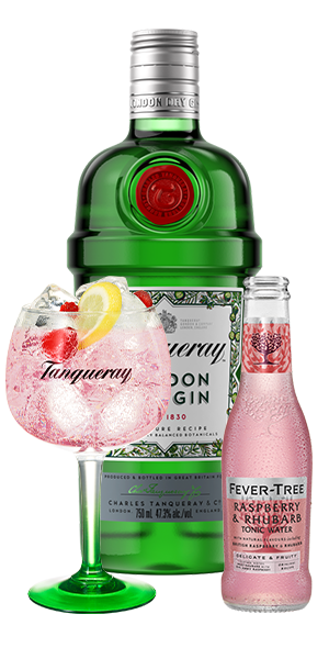 Tanqueray London Dry Pink & Tonic